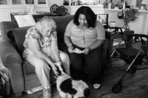 Home care with pets